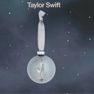 Taylor Swift Folklore ball ornament
